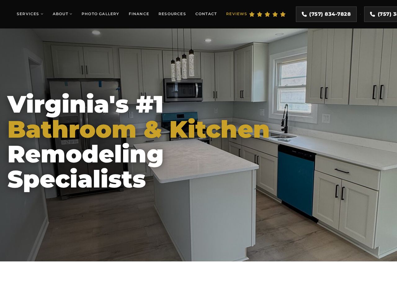 RAJ Bathrooms & Kitchen website preview